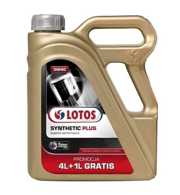 Моторное масло Lotos Synthetic Plus 5W-40, 5л